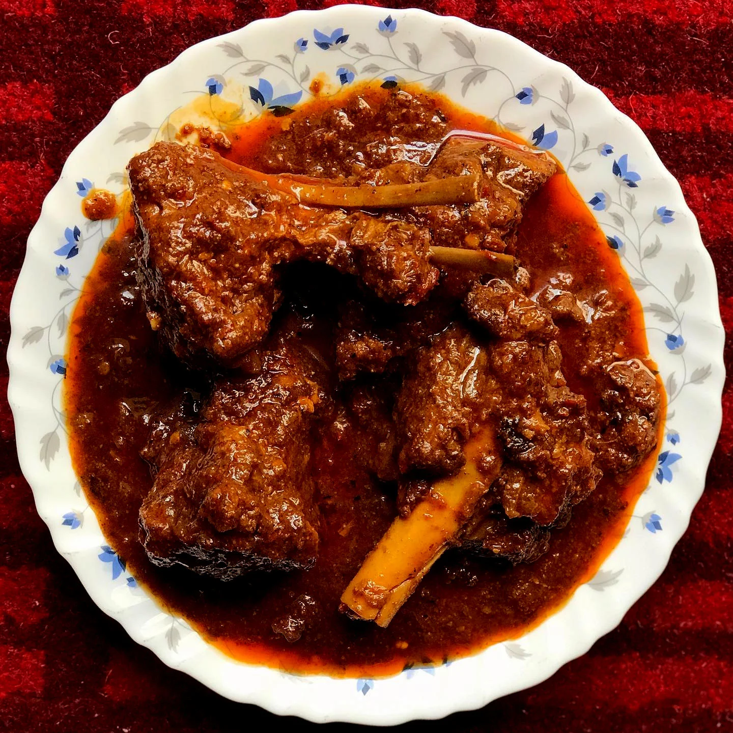 Laal Maas, traditional spicy Rajasthani mutton curry from Rajasthan cuisine